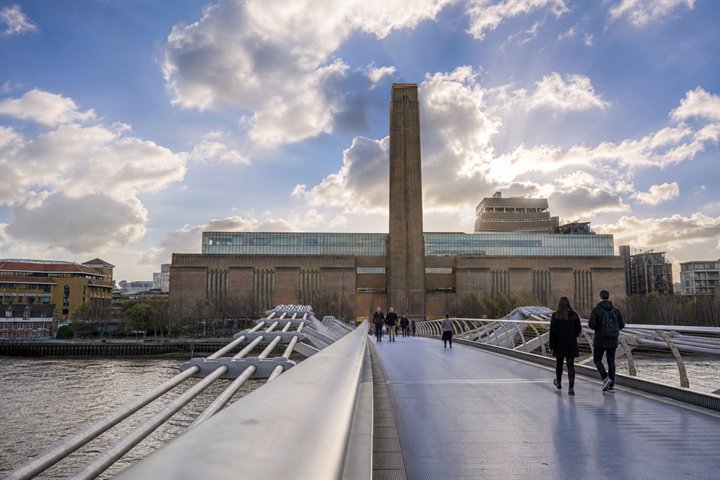 Itinéraire le long du fleuve vers la Tate Modern